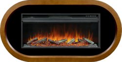 Каминокомплект Royal Flame Ellips с очагом Vision 42 LOG LED орех
