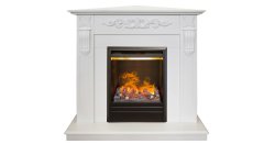 Каминокомплект RealFlame Dominica Corner STD/EUG WT с очагом 3D Olympic