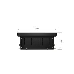 Внутрипольный конвектор Royal Thermo Atrium 90/200/2100-DG-U-DB