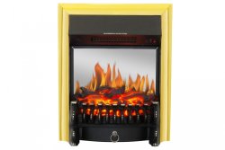 Каминокомплект Royal Flame Barcelona Белый c очагом Fobos FX M Brass
