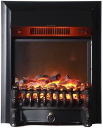 Каминокомплект Interflame Экстер М темный дуб с очагом Fobos FX M Black