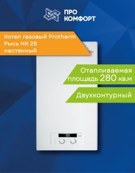 Настенный газовый котел Protherm Рысь НК 28