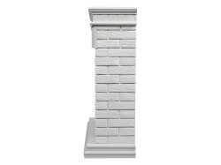 Портал Firelight Bricks 30 камень белый/белая эмаль