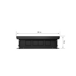 Внутрипольный конвектор Royal Thermo Atrium 90/300/1300-DG-U-AU