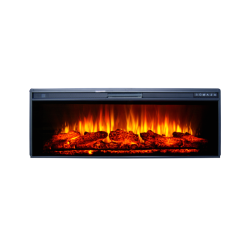 Каминокомплект Interflame Тайлер темный дуб с очагом FreeSpace 50 LED FX QZ