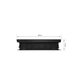 Внутрипольный конвектор Royal Thermo Atrium 75/300/2300-DG-U-AU