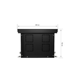 Внутрипольный конвектор Royal Thermo Atrium 150/200/2100-DG-U-DB