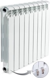 Биметаллический радиатор отопления RIFAR BASE VENTIL L 500 x9