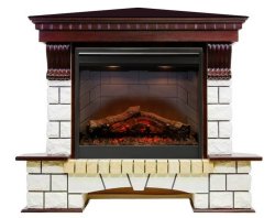Каминокомплект Dimplex Pierre Luxe универсальный угловой с очагом Symphony 2608