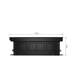 Внутрипольный конвектор Royal Thermo Atrium 90/250/2700-DG-U-NA