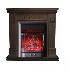Каминокомплект Interflame Остин с очагом Majestic FX M Black темный дуб